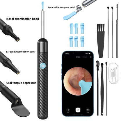 Illuminated Ear Cleaning Tool with Visual Aid