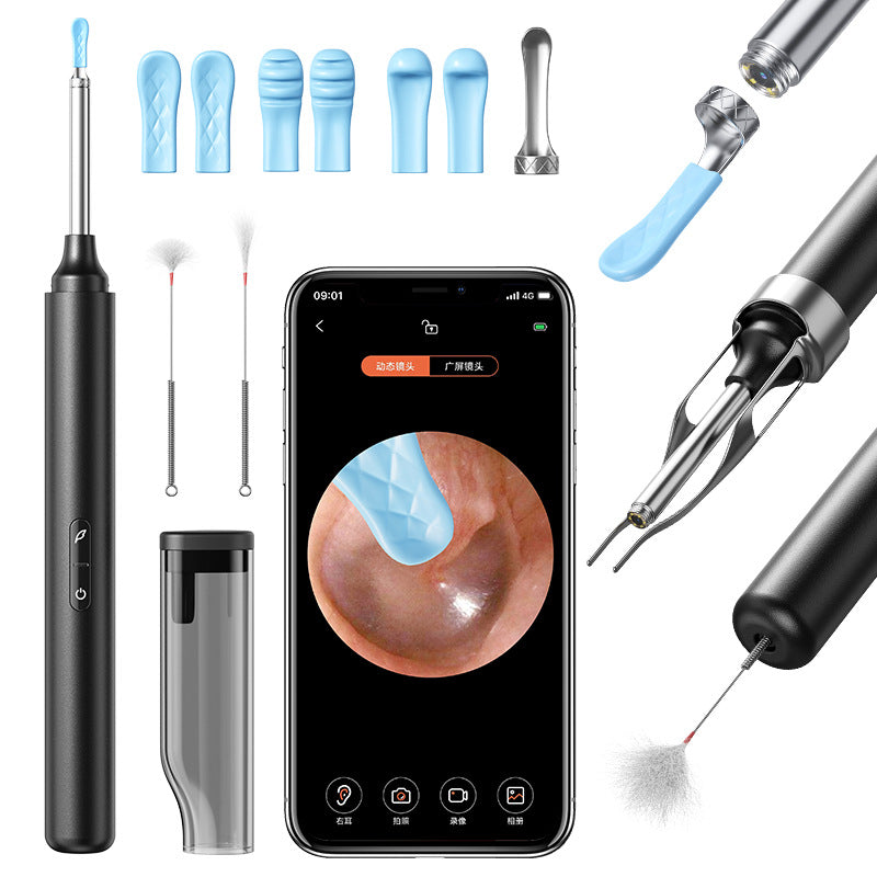 Illuminated Ear Cleaning Tool with Visual Aid