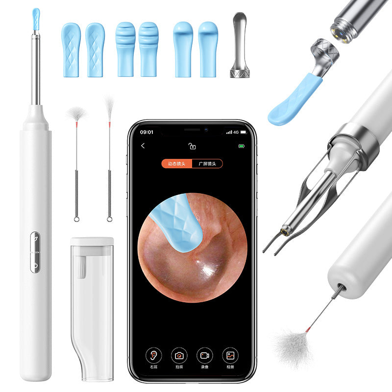 Illuminated Ear Cleaning Tool with Visual Aid