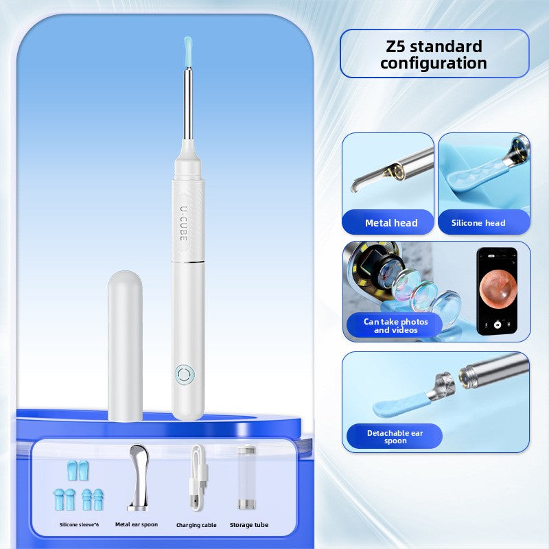 Illuminated Ear Cleaning Tool with Visual Aid