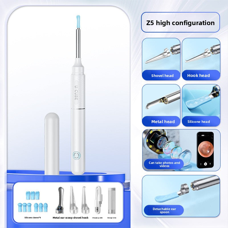 Illuminated Ear Cleaning Tool with Visual Aid