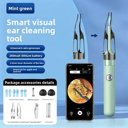 Illuminated Ear Cleaning Tool with Visual Aid