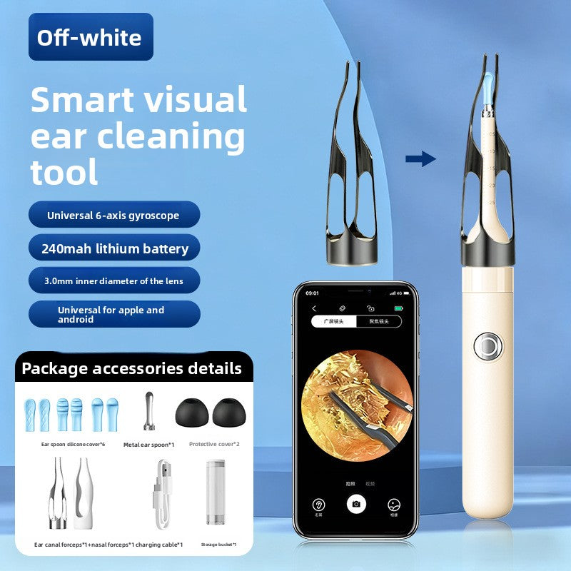 Illuminated Ear Cleaning Tool with Visual Aid