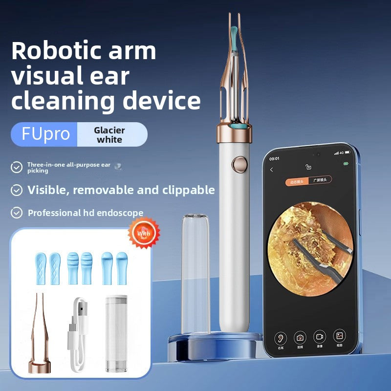 Illuminated Ear Cleaning Tool with Visual Aid