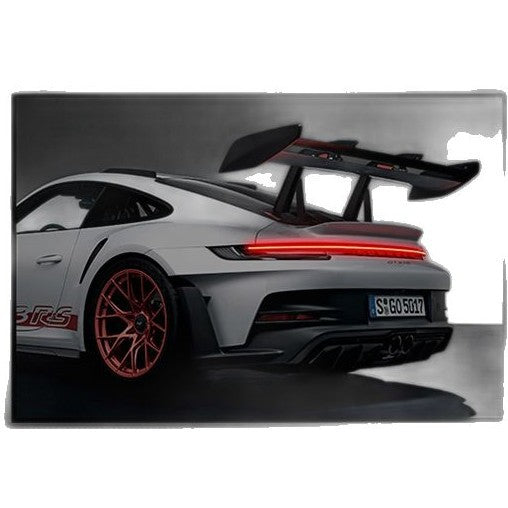 Illuminated sports car decorative painting