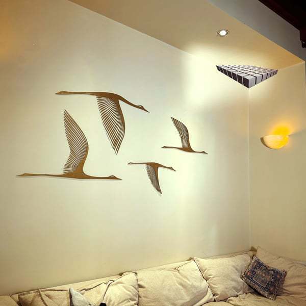 Illusion Corner Wall Art Stickers