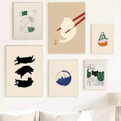 Illustration Abstract Poster Canvas