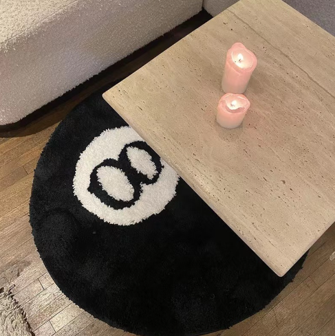 Imitation cashmere carpet living room sofa coffee table floor mat study bedroom bedside dirt-resistant non-slip mat