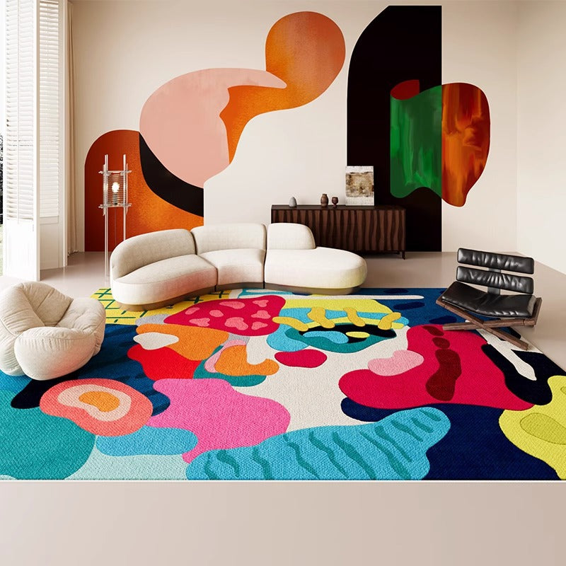 Imitation Cashmere Stain-Resistant Non-Slip Carpet