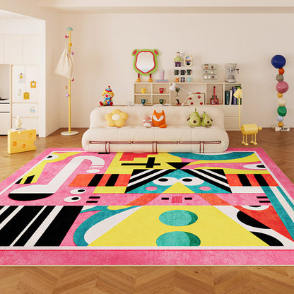 Imitation Cashmere Stain-Resistant Non-Slip Carpet