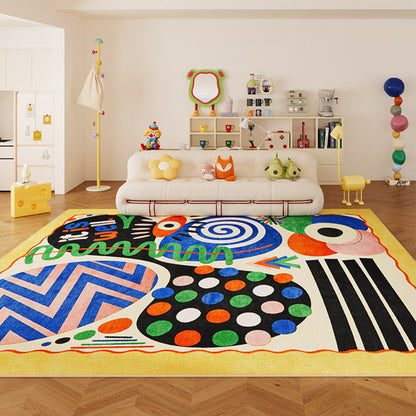 Imitation Cashmere Stain-Resistant Non-Slip Carpet