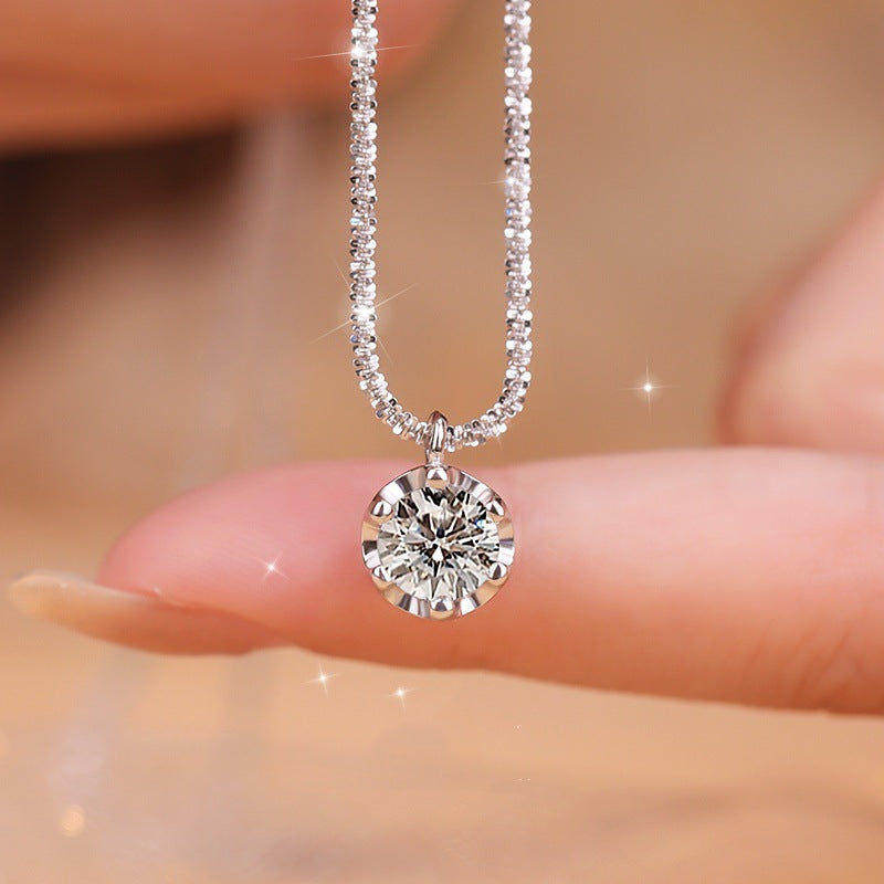 imitation diamond necklace