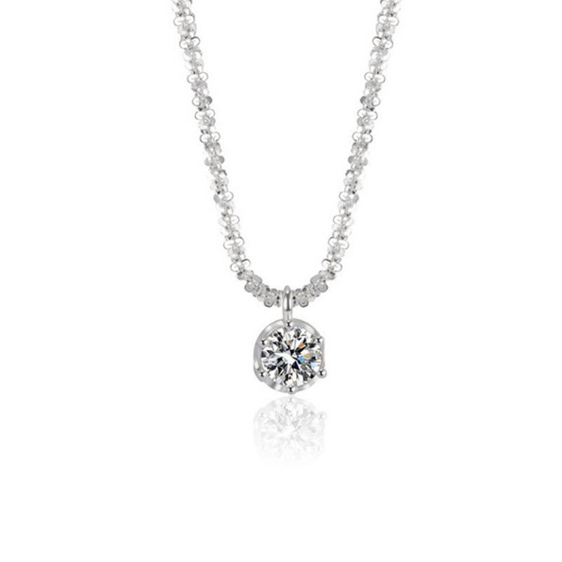 imitation diamond necklace