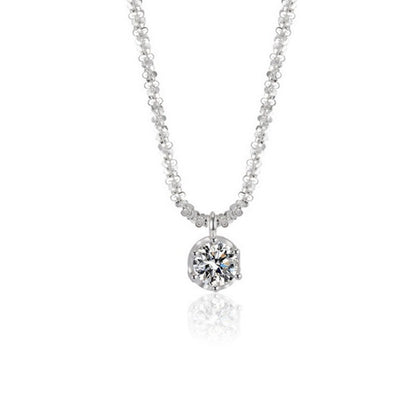 imitation diamond necklace