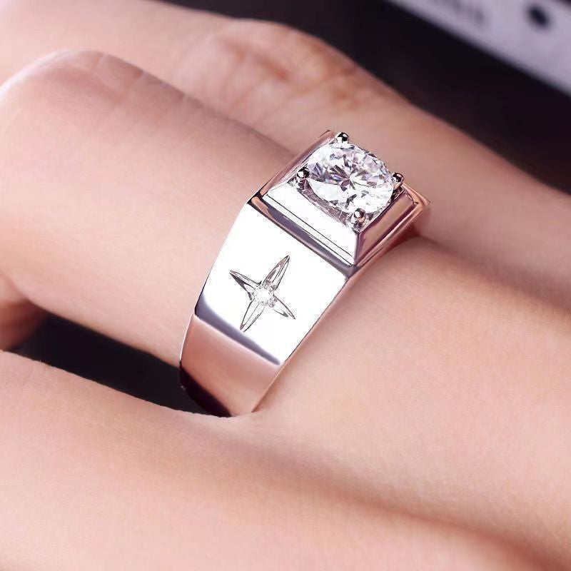 imitation diamond ring