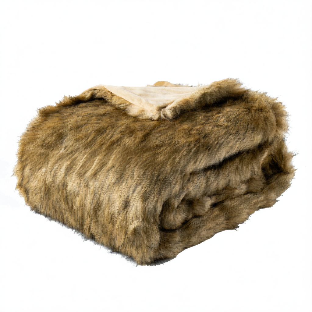 Imitation fur blanket thickened blanket