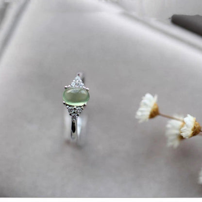 Imitation Grape Stone Adjustable Ring