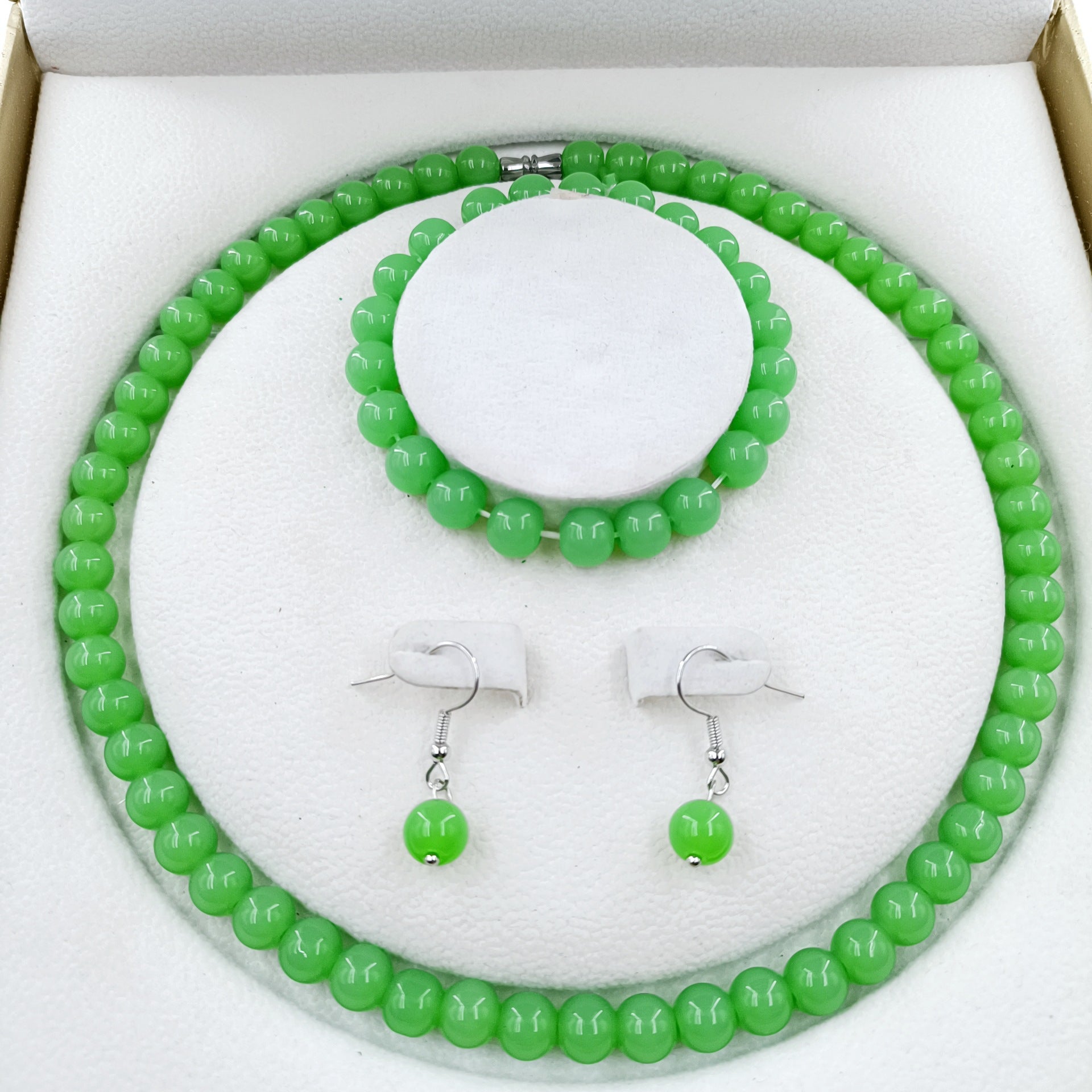 imitation jade necklace