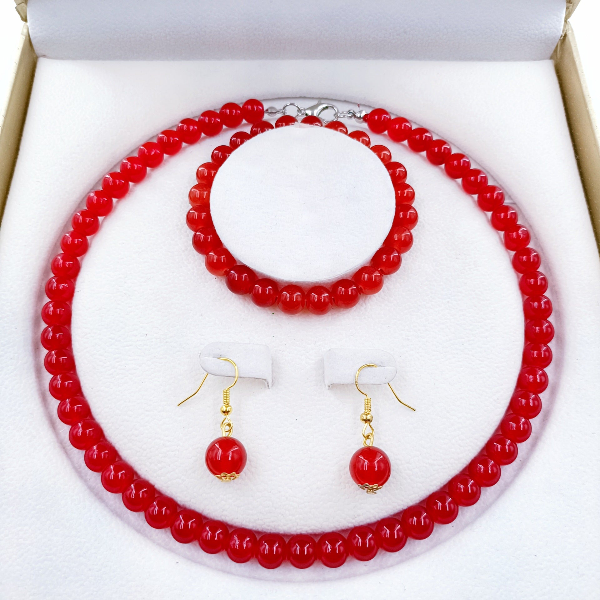 imitation jade necklace