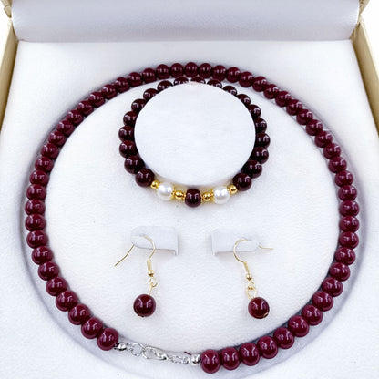 imitation jade necklace