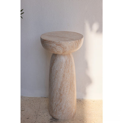 Imitation Marble Side Table