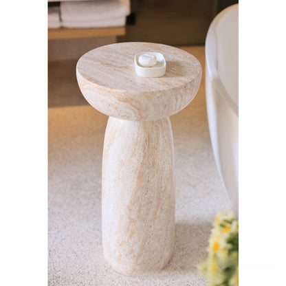 Imitation Marble Side Table