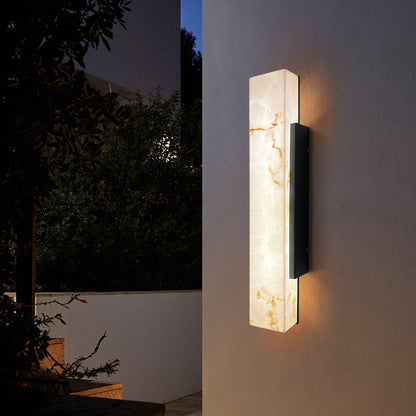 Imitation Marble Waterproof Outdoor Wall Light