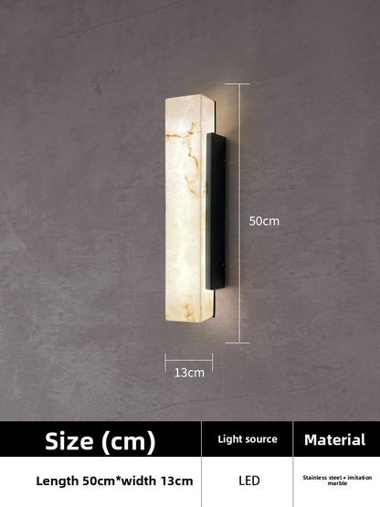 Imitation Marble Waterproof Outdoor Wall Light