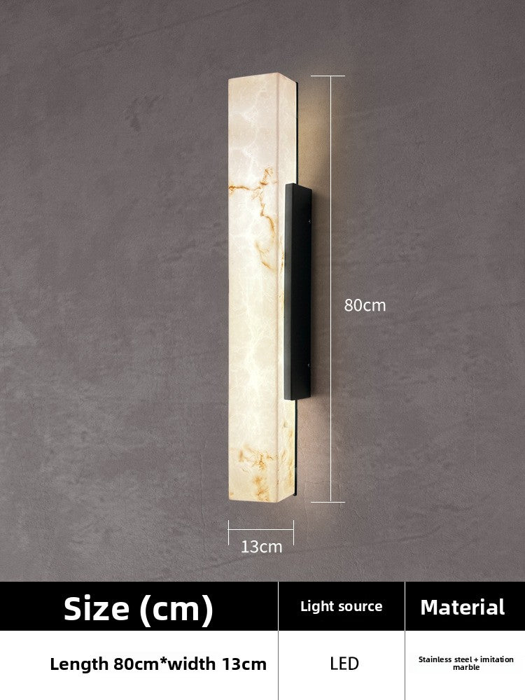 Imitation Marble Waterproof Outdoor Wall Light