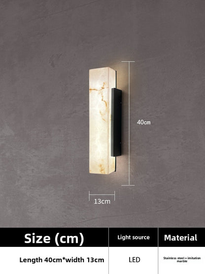 Imitation Marble Waterproof Outdoor Wall Light