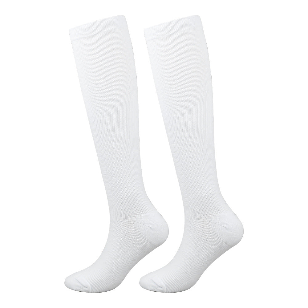 Imitation nylon flat sports pressure socks