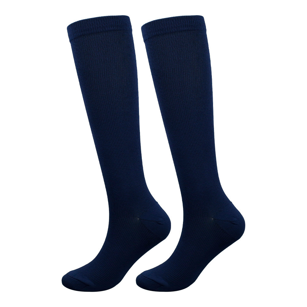 Imitation nylon flat sports pressure socks