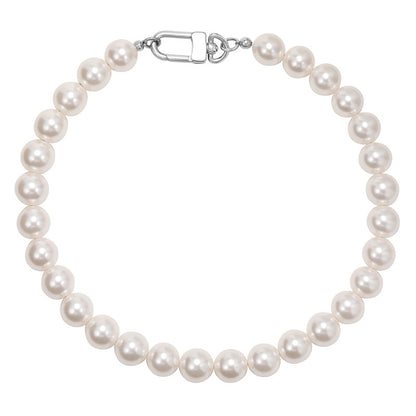 Imitation Pearl Beaded Necklace