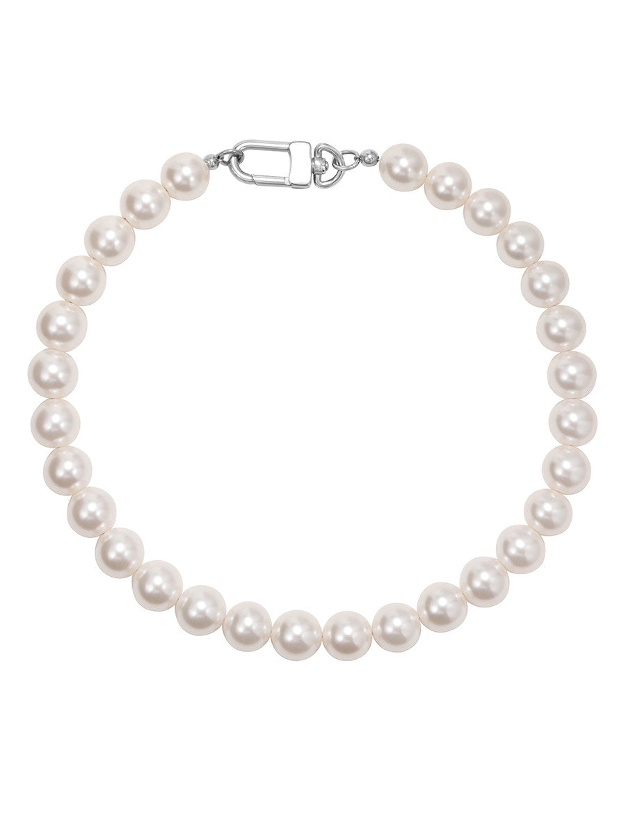 Imitation Pearl Beaded Necklace