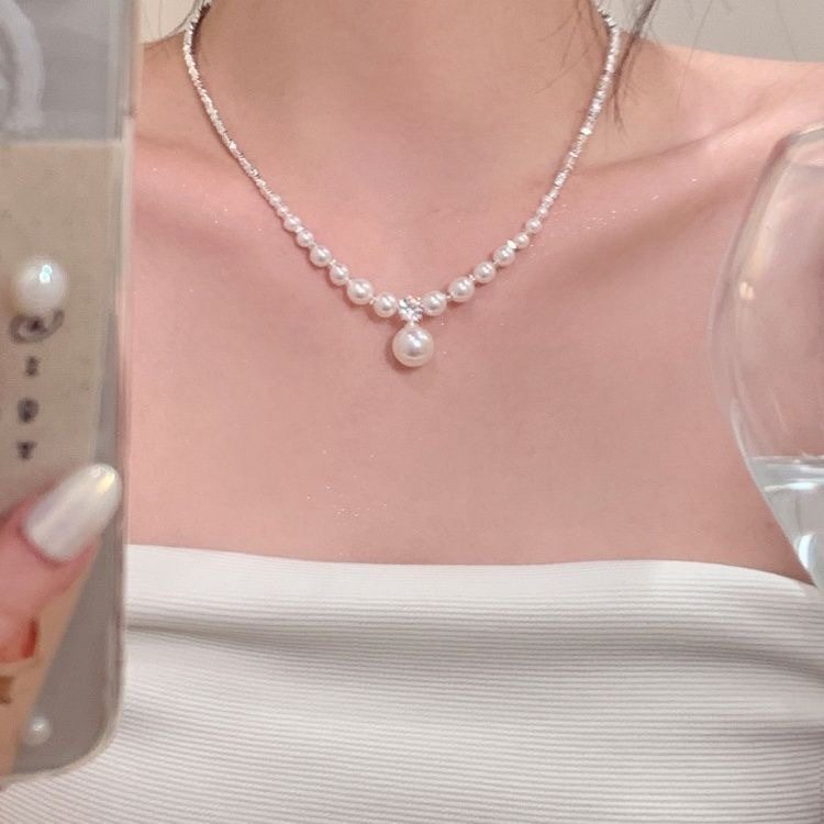 Imitation Pearl Necklace
