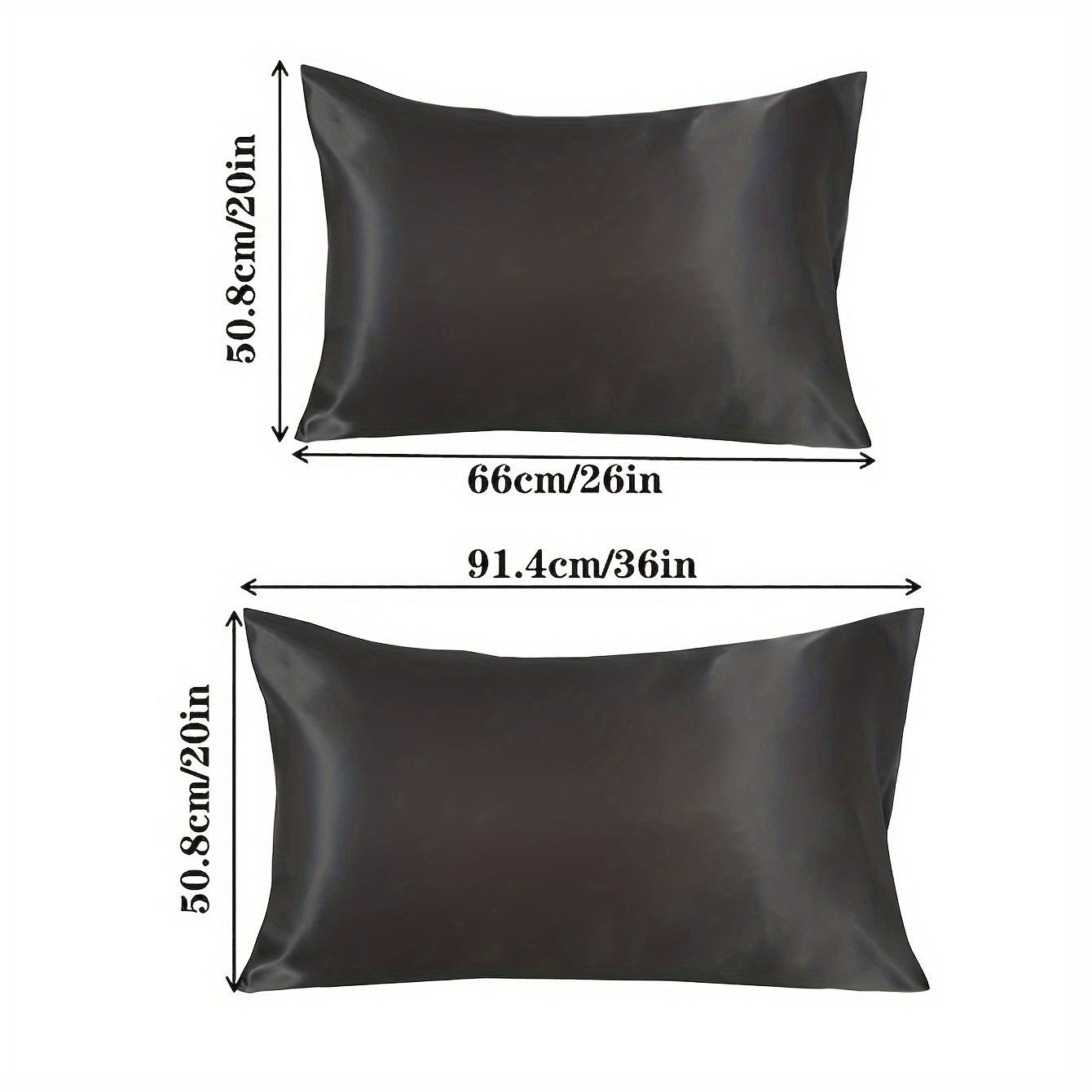 Imitation Silk Satin Pillowcase