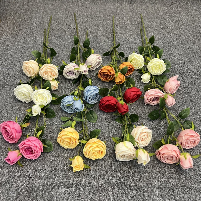 Imperial Consort Rose Artificial Flower