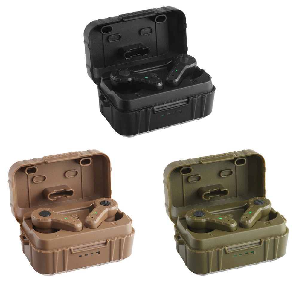 In-ear tactical noise-cancelling headphones