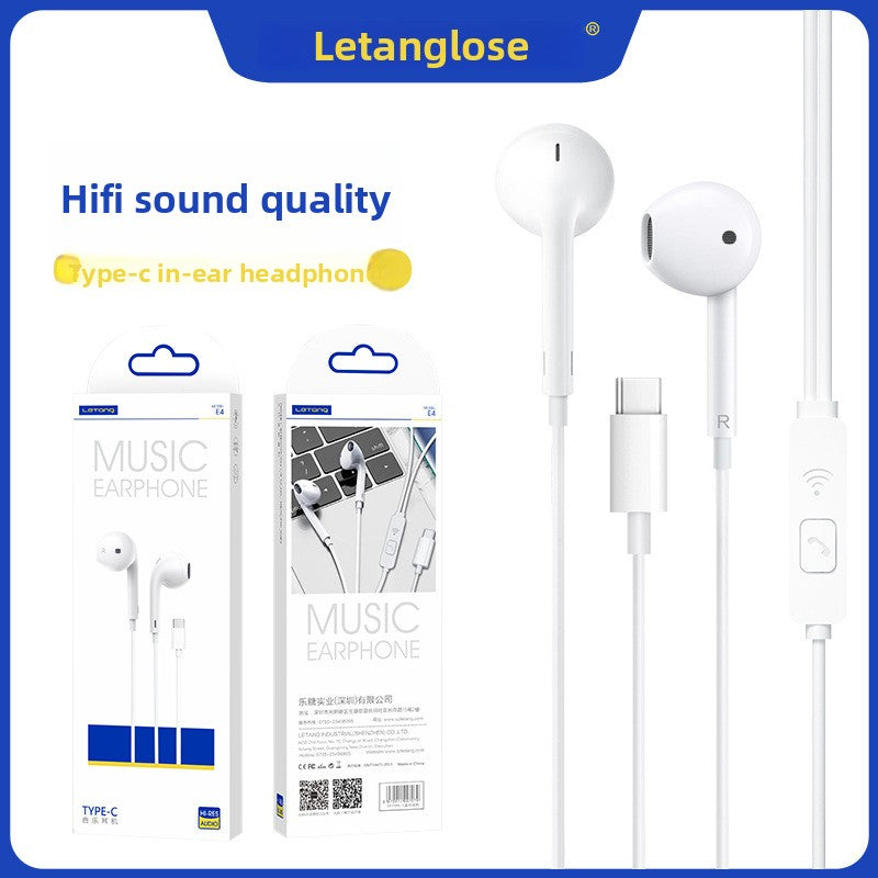 in-ear wire-controlled mobile phone headset