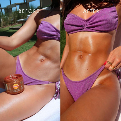 In-Stock Cross-Border Hot-Selling Product: Gold Tanning Gel, a Carrot-Shaped Tanning Gel for Quick and Deep Tanning