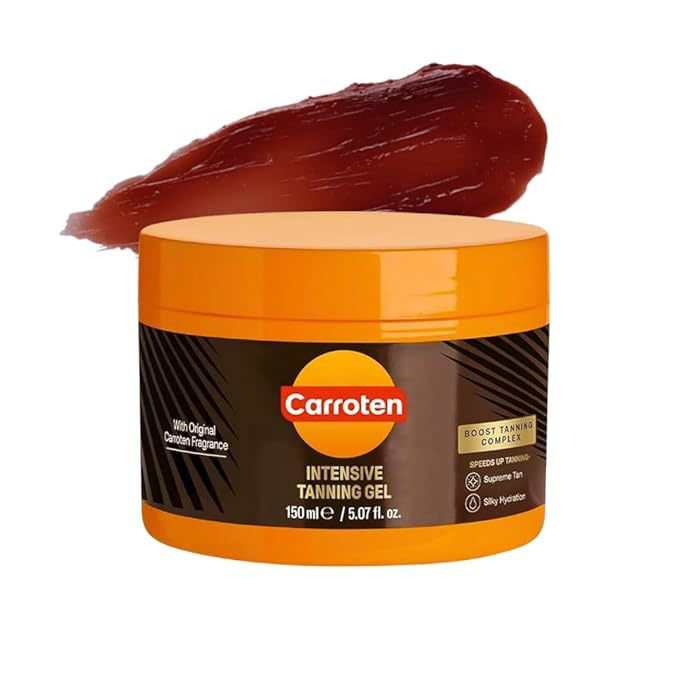 In-Stock Cross-Border Hot-Selling Product: Gold Tanning Gel, a Carrot-Shaped Tanning Gel for Quick and Deep Tanning