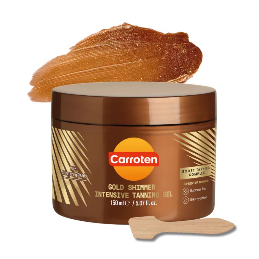 In-Stock Cross-Border Hot-Selling Product: Gold Tanning Gel, a Carrot-Shaped Tanning Gel for Quick and Deep Tanning
