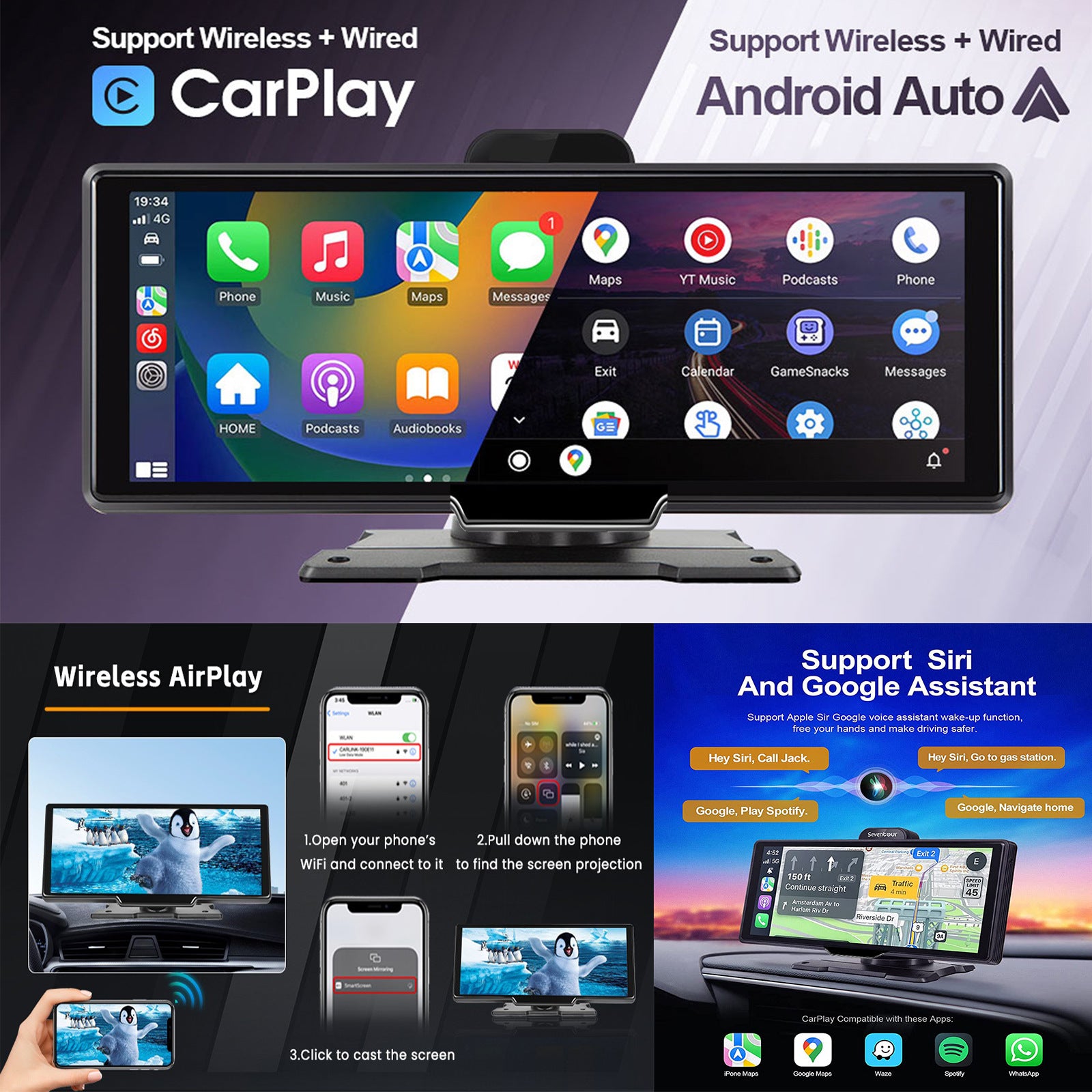 In-vehicle smart screen
