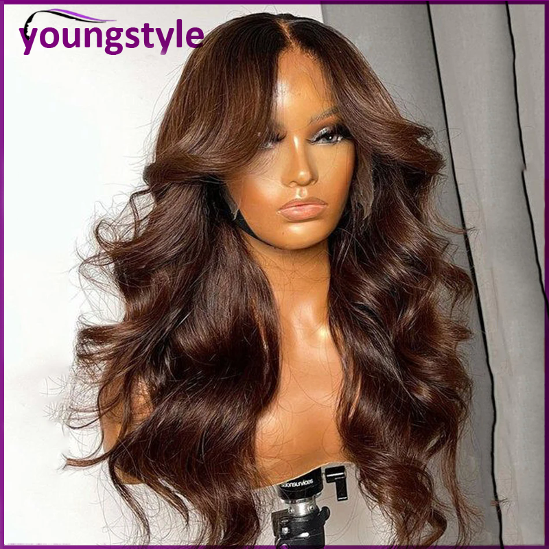 Indian Remy Human Hair Body Wave Lace Front Wig