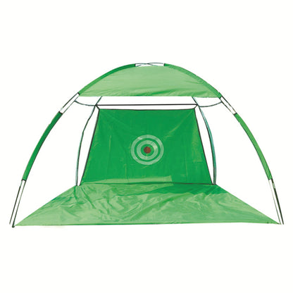 Indoor golf practice net strike net