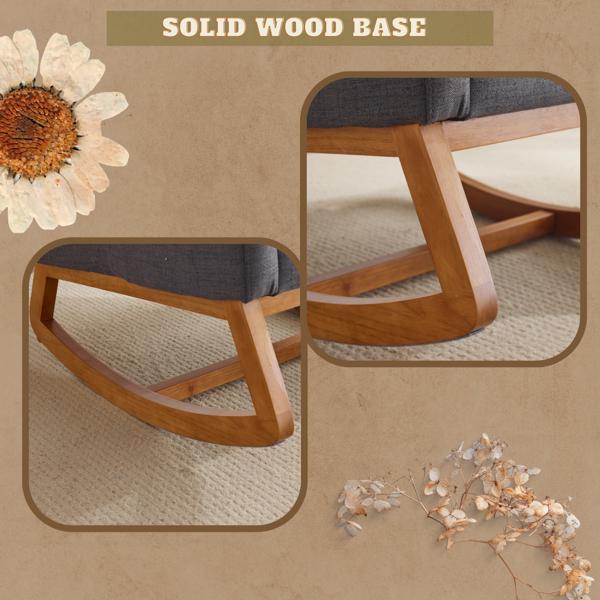 Indoor rocking chair