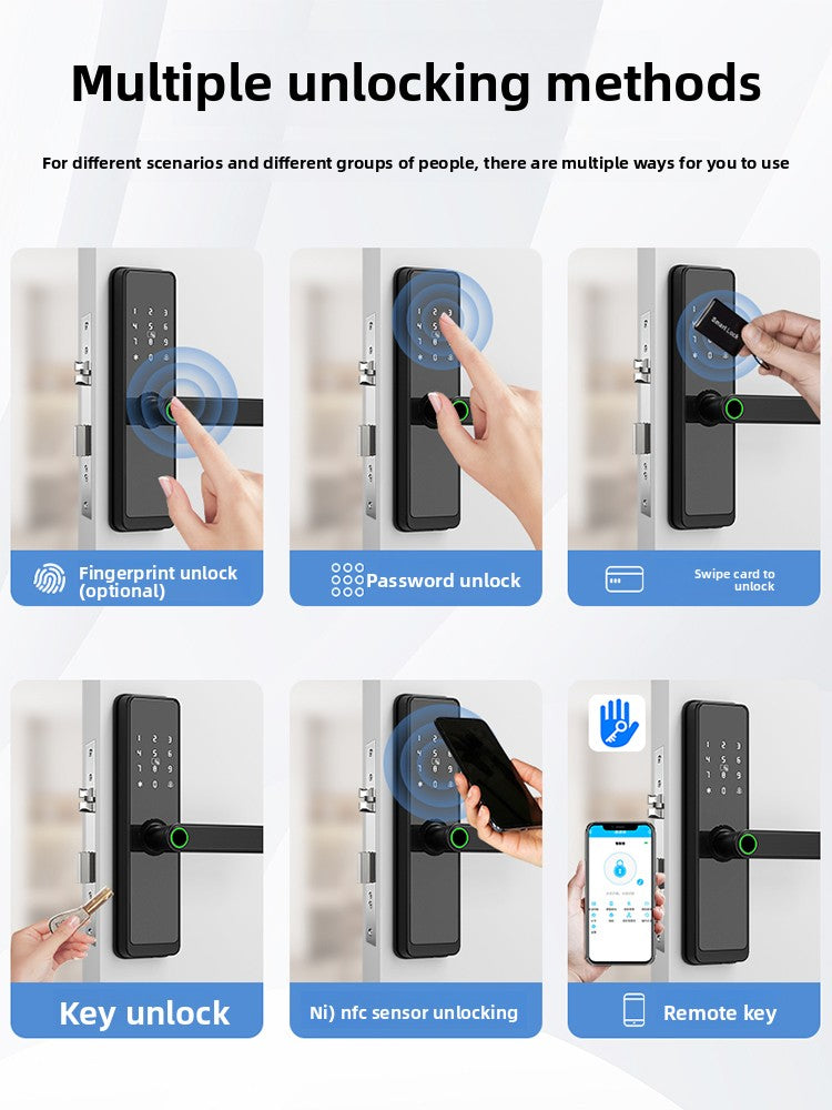 Indoor Wooden Door Smart Lock