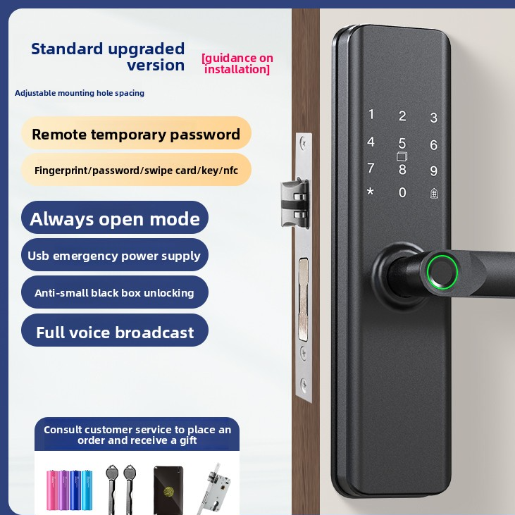 Indoor Wooden Door Smart Lock