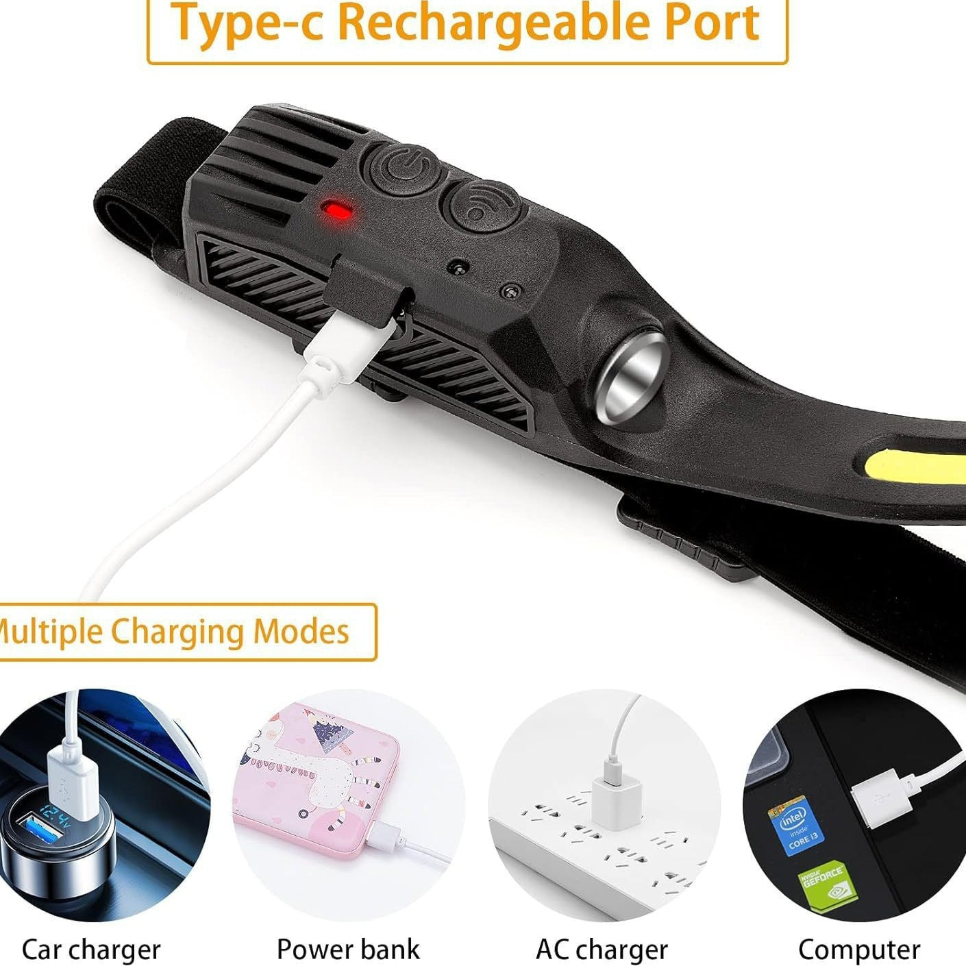 Inductive headlight