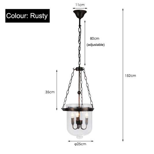 Industrial Bucket Hanging Lamp